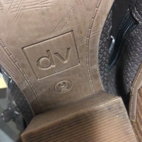 Doles vita open toe chunky heeled open back bootie - Picture 10 of 10